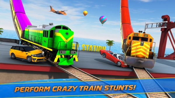 超级火车匝道特技 v1.9