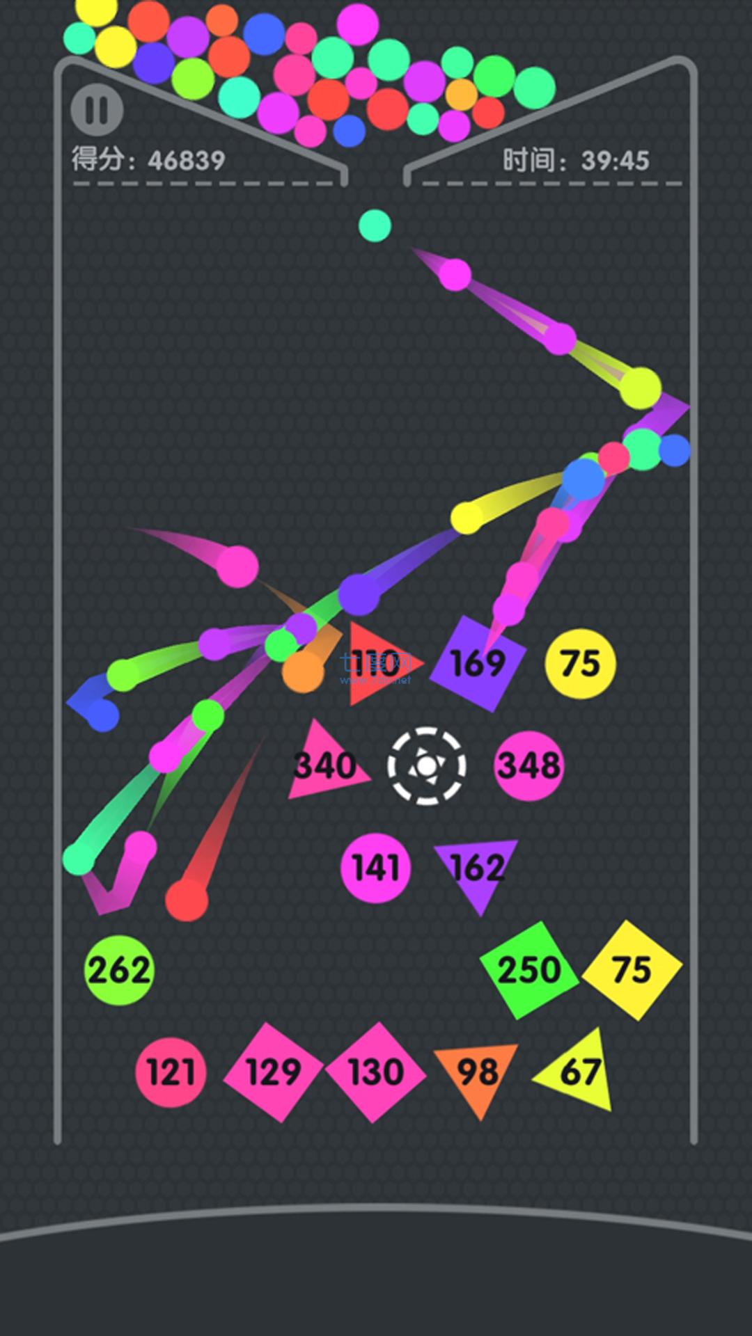 转折的球球游戏