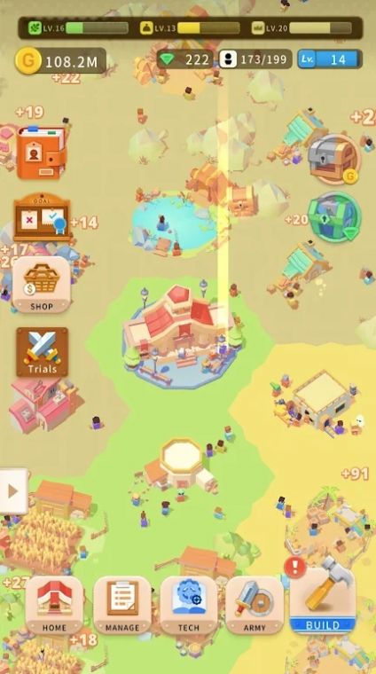 空闲王国冲突截图1