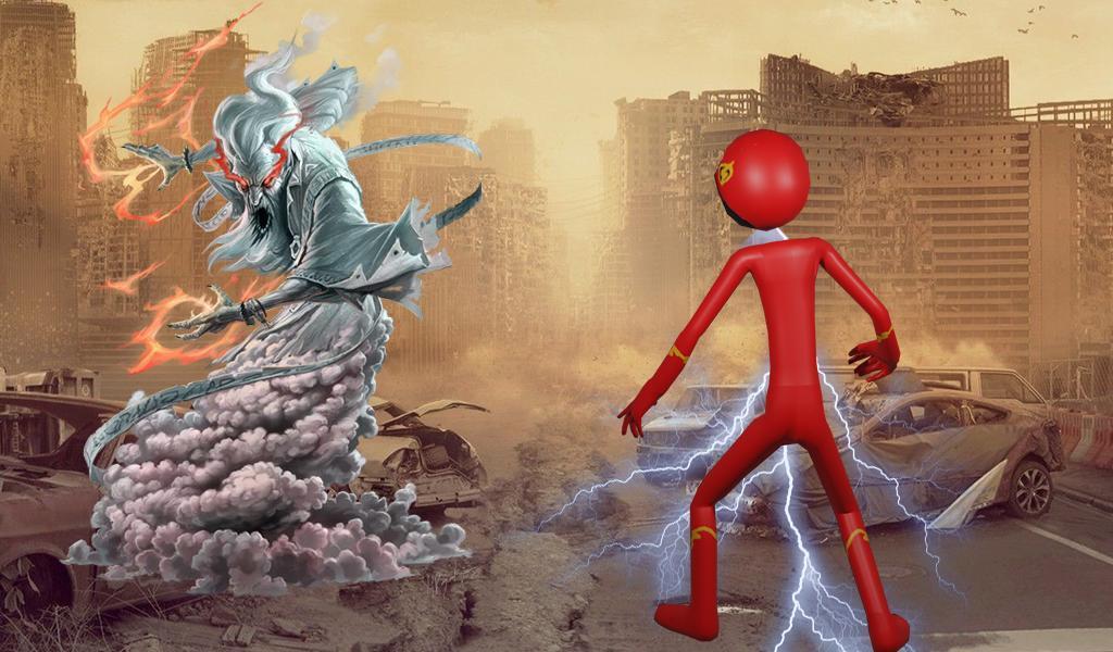 闪电火柴人超级英雄犯罪城市