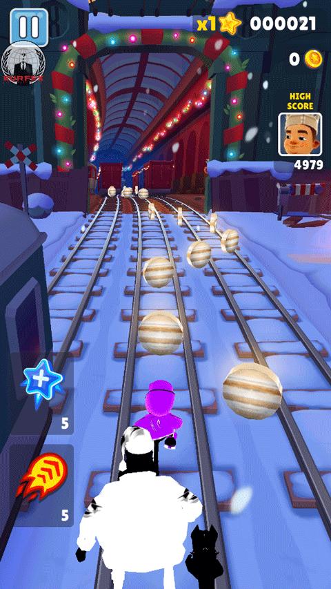 地铁跑酷墨水HC变速版 v3.5.0