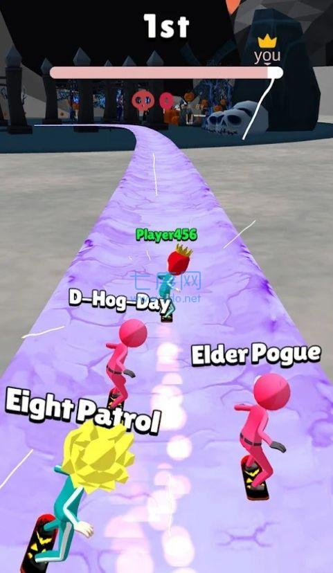 雪地竞速冬季水上公园游戏