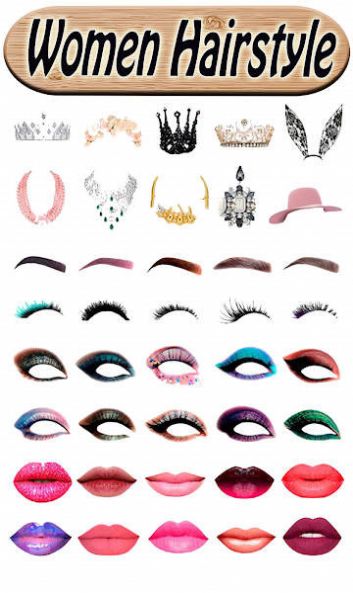 Women Hairstyles Camera女性发型照相机app手机版 截图1