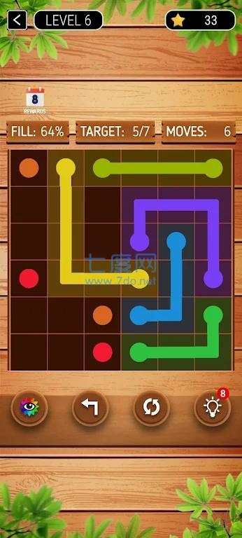 链接线条闯关游戏