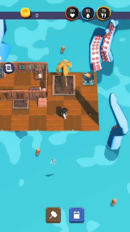 木筏人生海洋生存游戏官方版(Life on Raft Sur v3.3.3