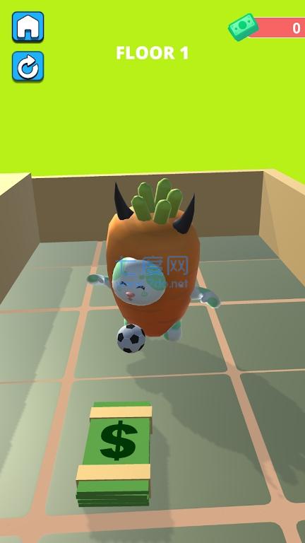 香蕉猫暴打小狗游戏