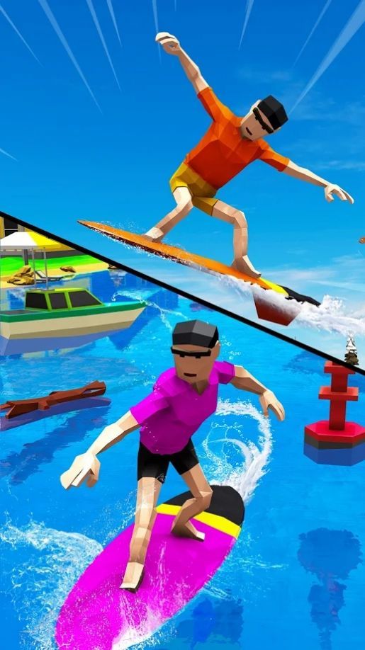 疯狂河冲浪者3d v1.0