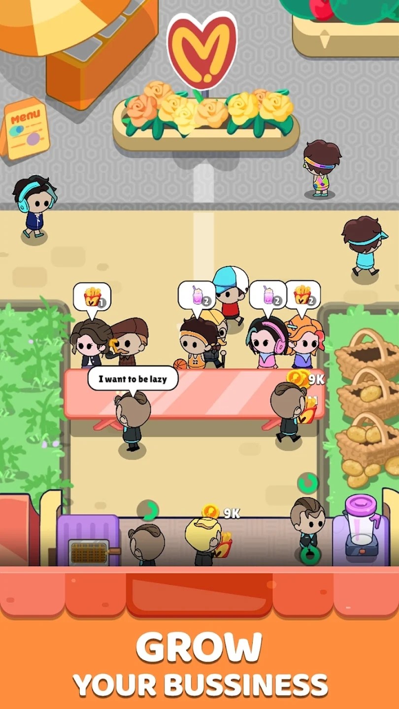 闲置餐厅大亨无限金币版 v1.0.1