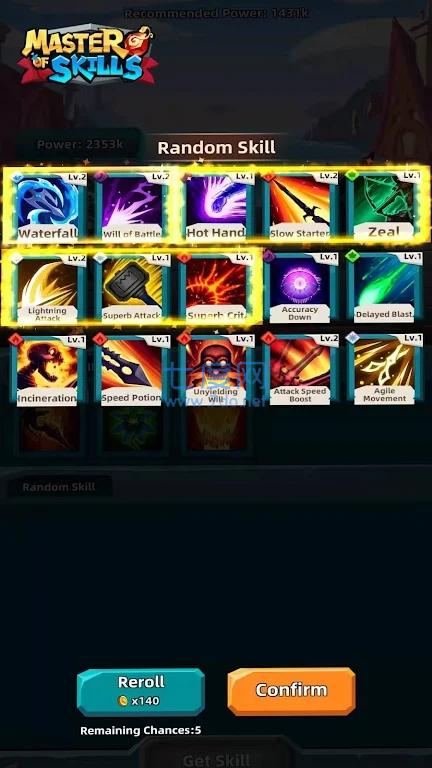 Master of skills v1.0.1