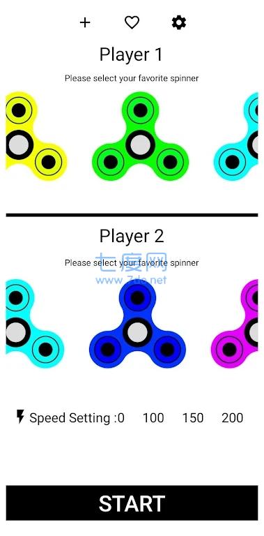 旋转挑战模拟spinner challenge