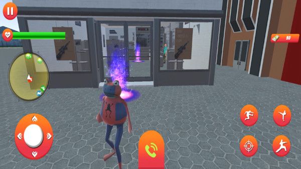 神奇蜘蛛青蛙英雄中文手机版  v4.1.1