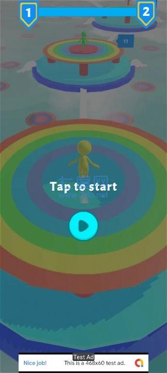 跳跃比赛3d游戏