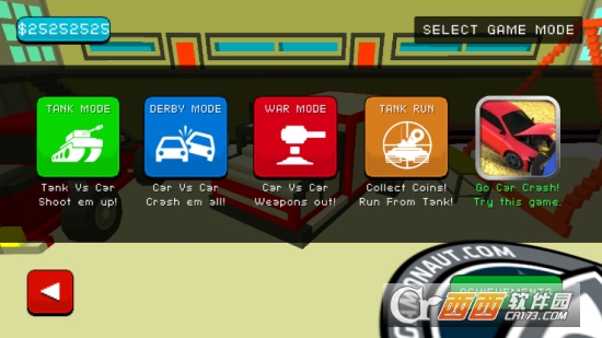 Blocky Demolition方块车撞击赛 v1.50 修改版