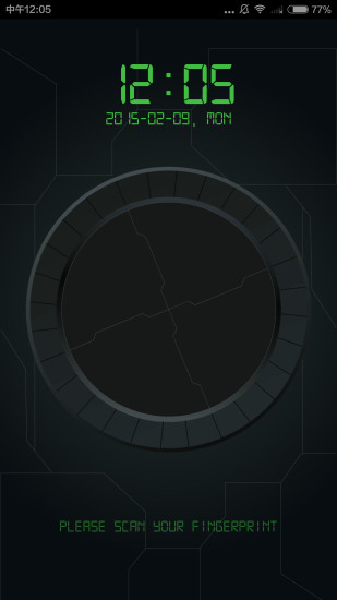 真实指纹解锁软件(finger scanner) 版本:scanner)