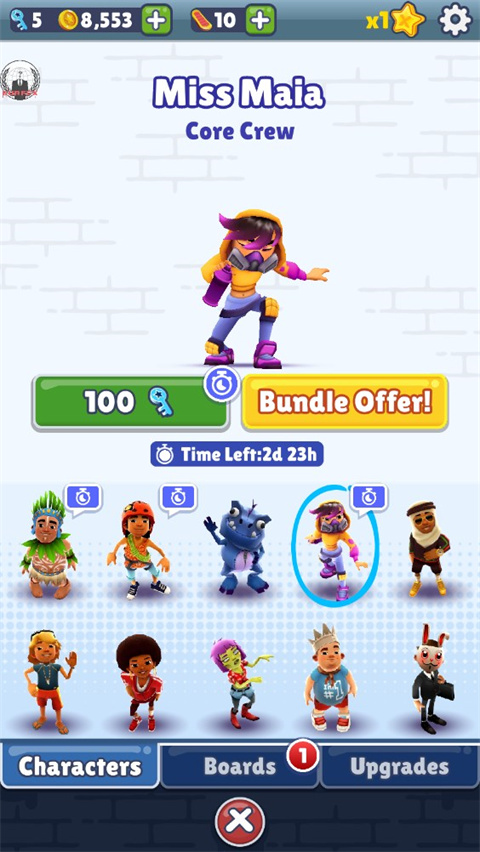 地铁跑酷TNT版本外传定制 v1.0