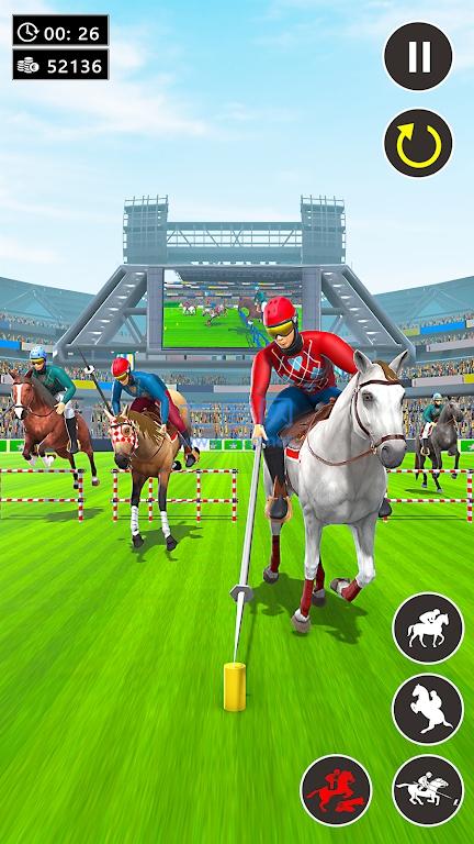 帐篷钉马TentPeggingHorse RaceGame