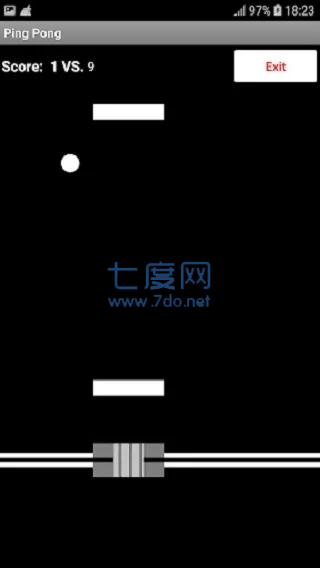 乒乓小球碰撞Ping PongRetro