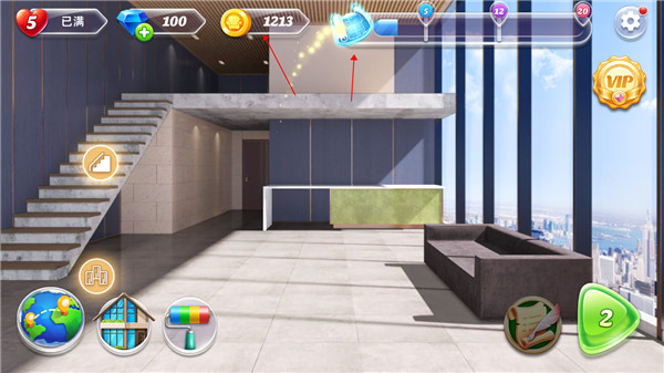空间装饰大厦无限金币版
