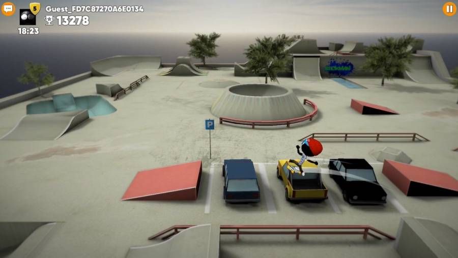 火柴人滑板之战手机游戏最新版 