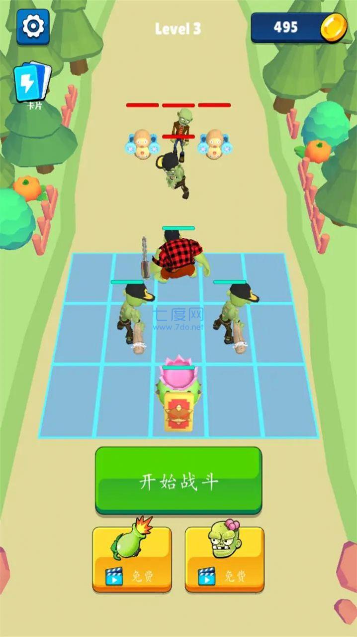 合并工厂闲置的僵尸游戏