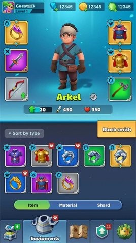 弓箭手地牢和怪物  v0.0.1