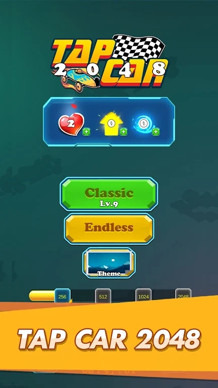 Tap Car 2048