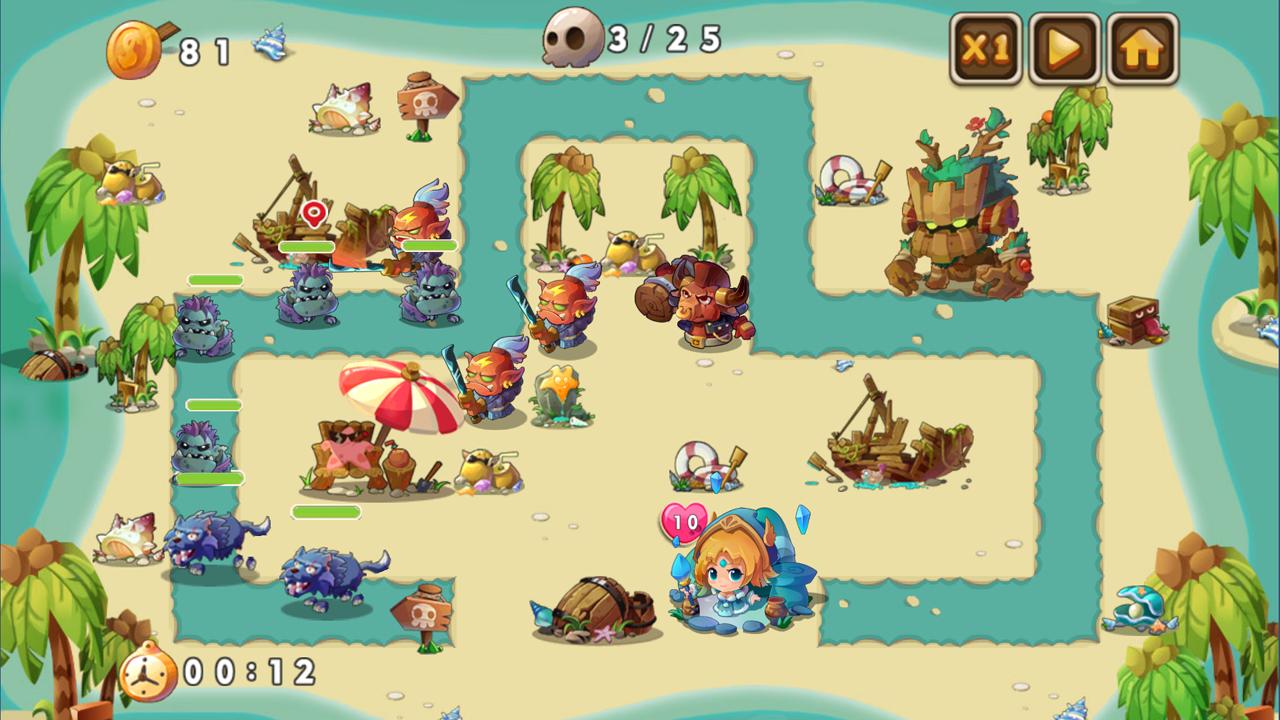 古代英雄防御 1.0.2 无限金币修改版