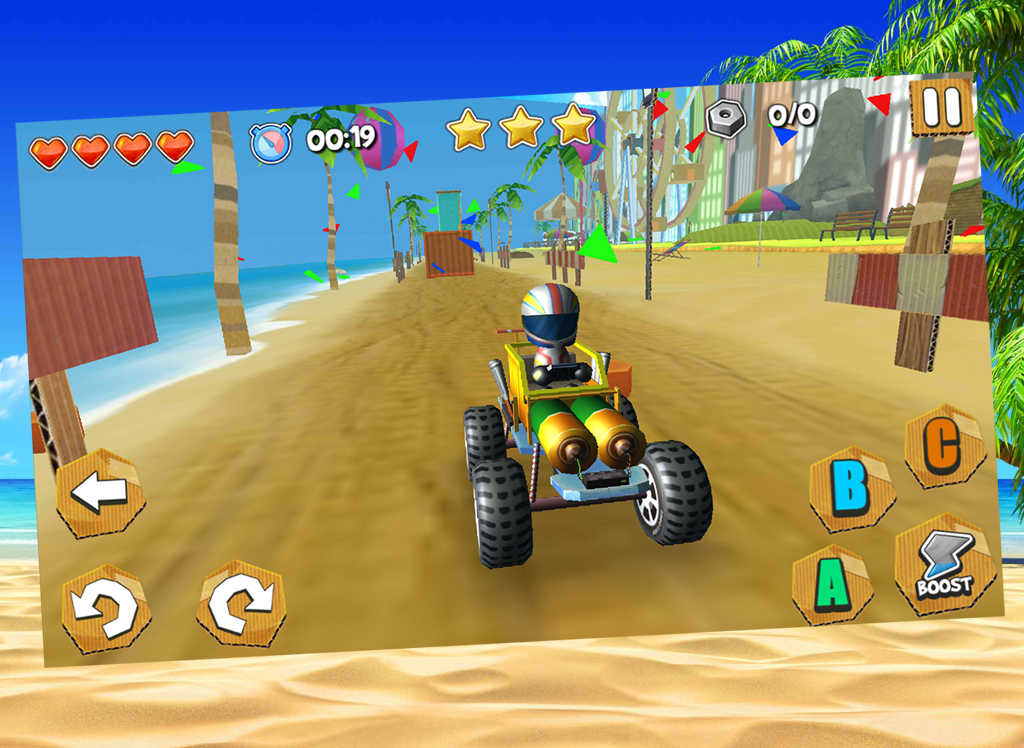 越野汽车特技3D安卓版 v1.0.0