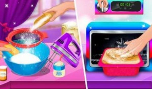 女孩化妆和蛋糕 v1.0