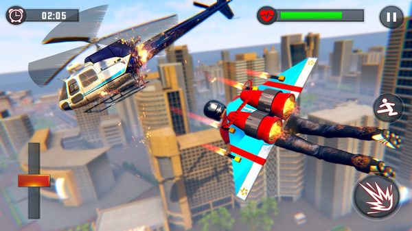 喷气背包飞行英雄安卓最新版下载  v5.4.2