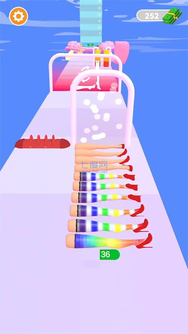 火辣美丽腿游戏