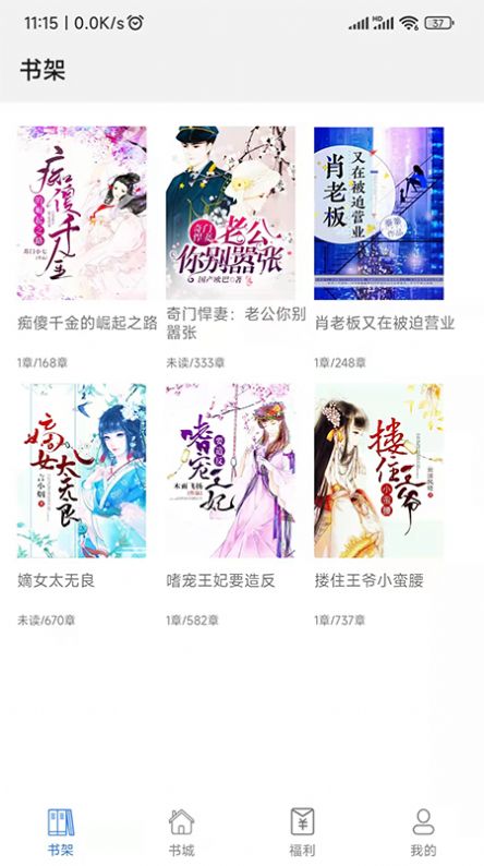 飞速看书小说阅读APP最新版图片1