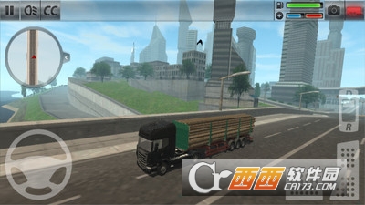 3D卡车驾驶城市手游截图0