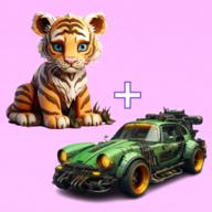 AI混合机器人赛车游戏