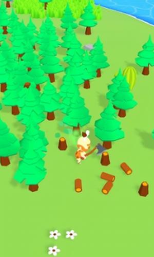 砍伐木材迪诺岛