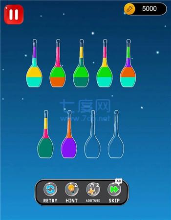 将水分类颜色拼图WaterSortColorPuzzle Game v0.5