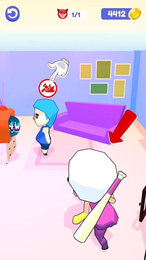 愤怒的奶奶单杀游戏官方版图片1