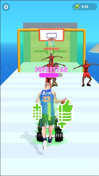 扣篮赛跑者全部交叉 v1.0.0