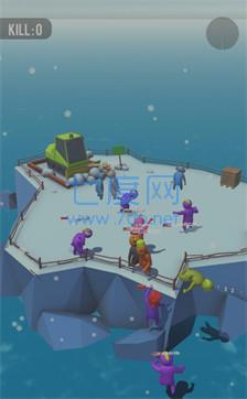 红蓝双人摔跤游戏