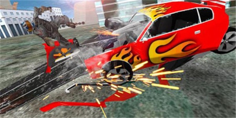 Blocky Car Crash(皇家积木汽车碰撞游戏) v1.10安卓版