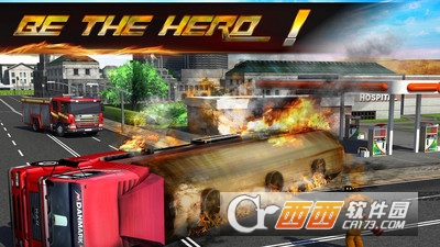 城市英雄消防员游戏