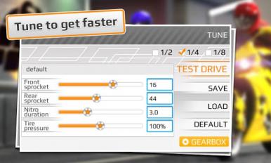 短程高速赛车摩托车无限金币版 1.0.21 安卓版