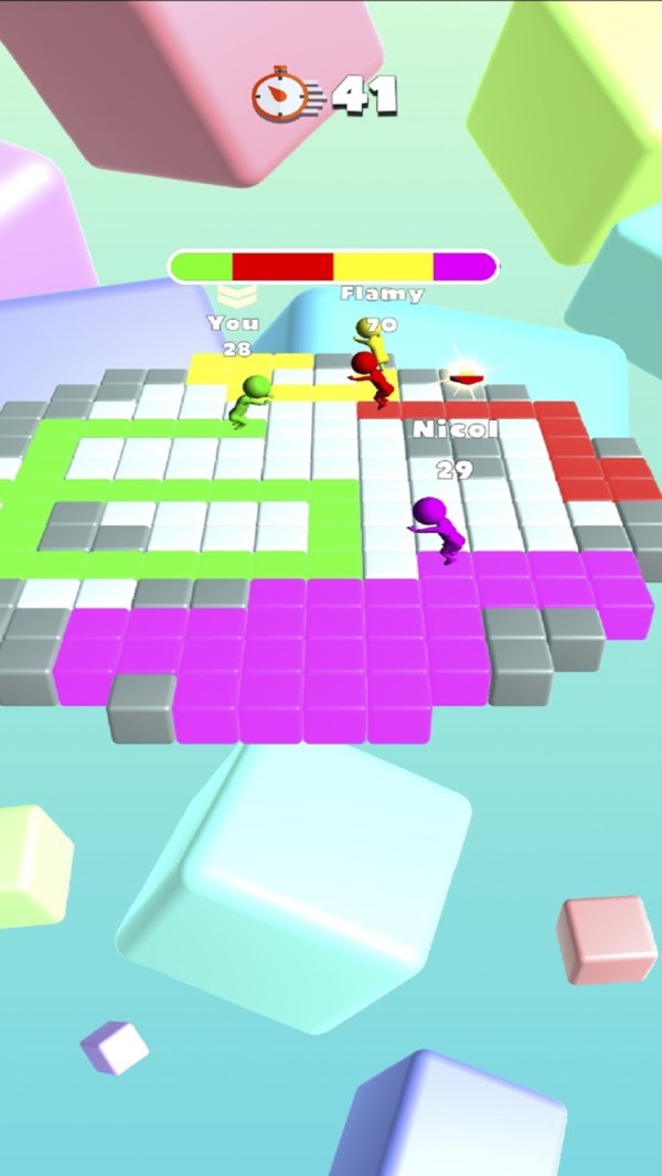 彩色六边形跳跃  v1