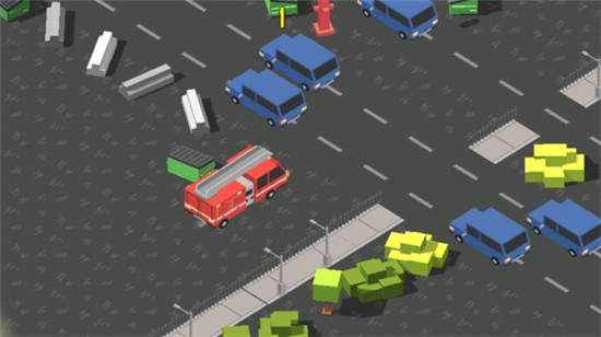 小车勇闯马路 v3