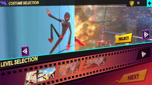 火柴蜘蛛丝超人游戏安卓版中文版图片1
