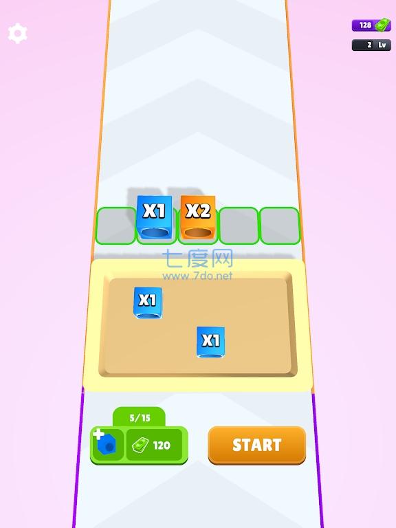 子弹槽跑酷游戏