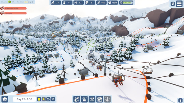 steam雪场大亨游戏免费最新版(Snowtopia: Ski Resort Tycoon)  v5.2.1