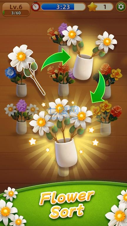 鲜花排序Flower Sort