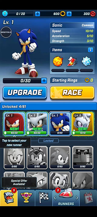 索尼克力量速度之战最新版(SonicForces) v4.20.0