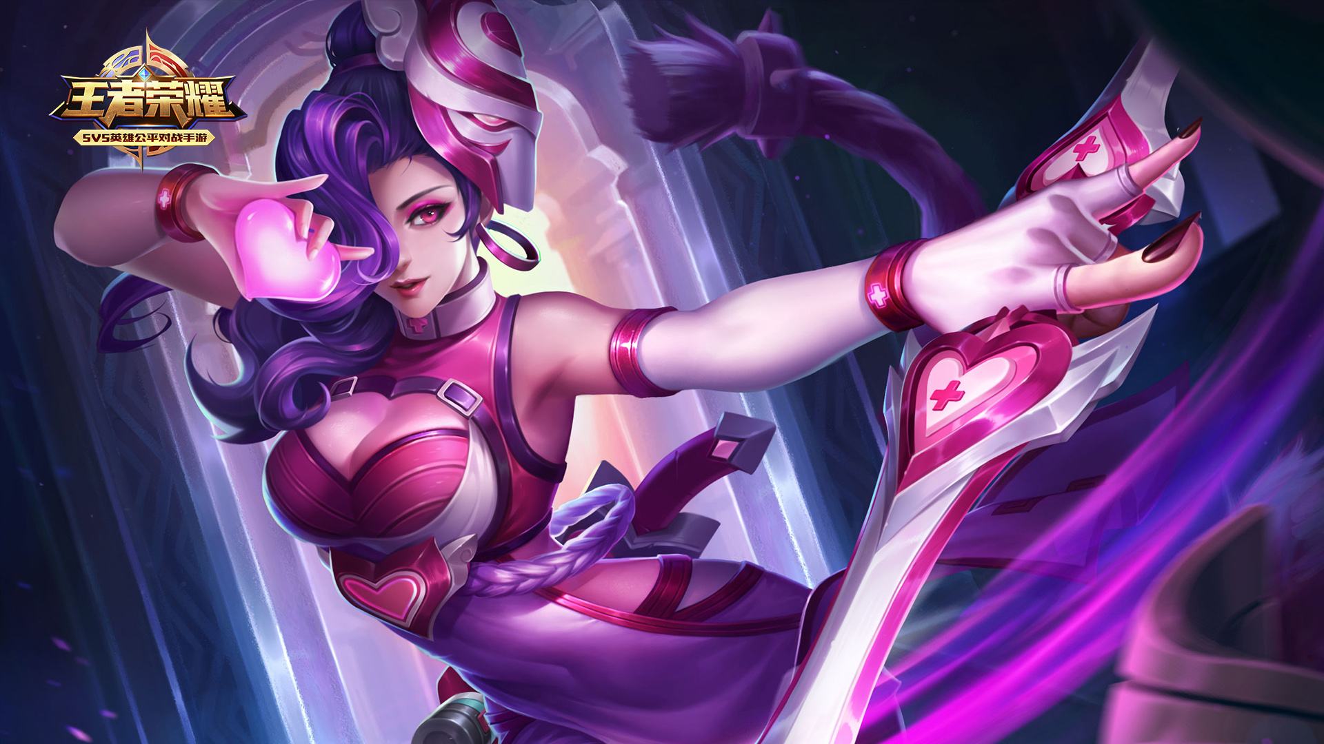 王者荣耀阿轲高清壁纸 v1.0